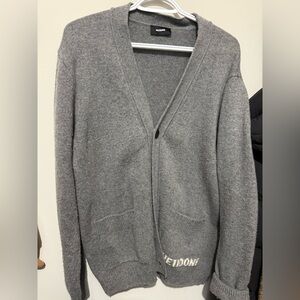 Authentic Welldone Gray Cardigan Sweater